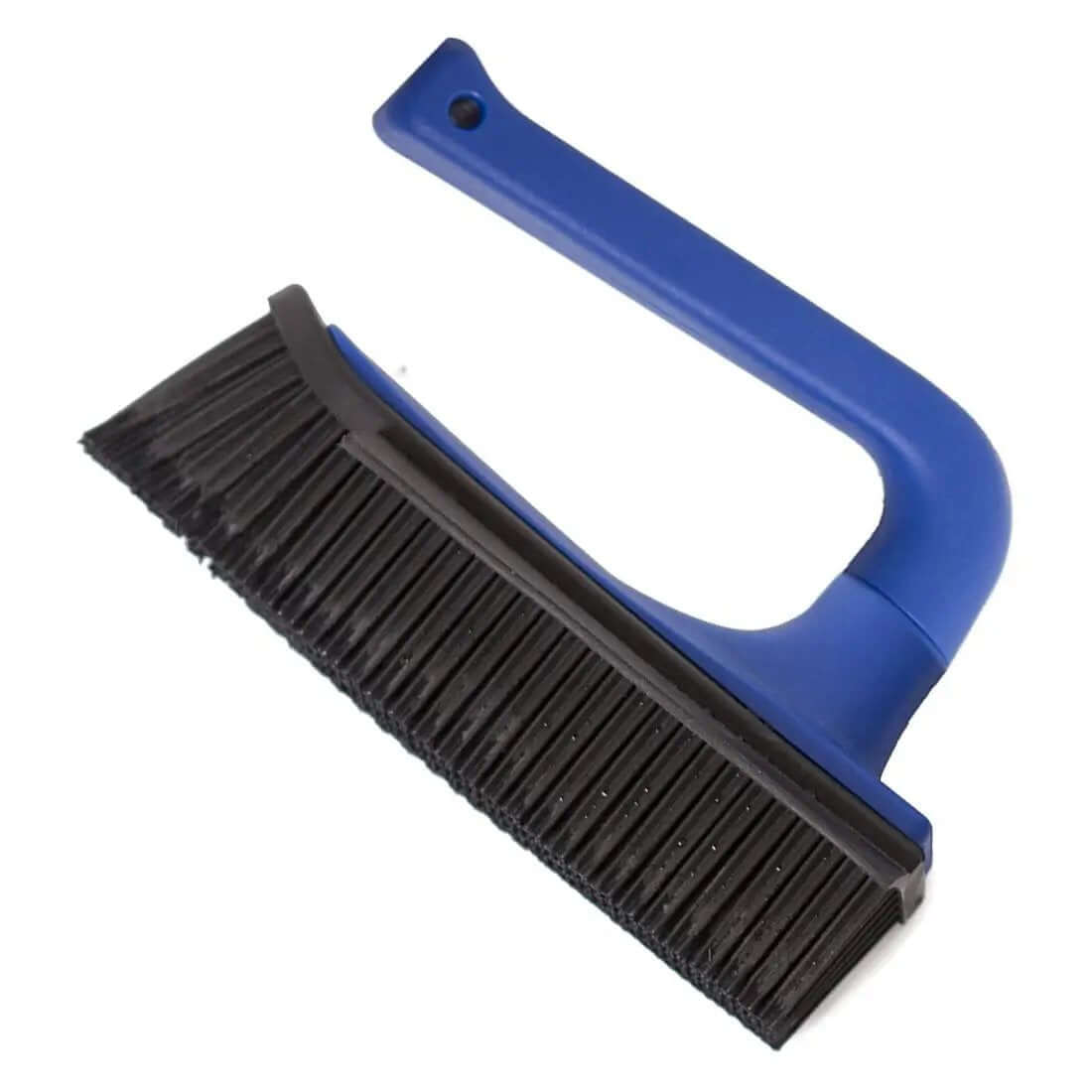 TREND Active V7 Handfeger mit Gummilippe & V-Borsten – blau