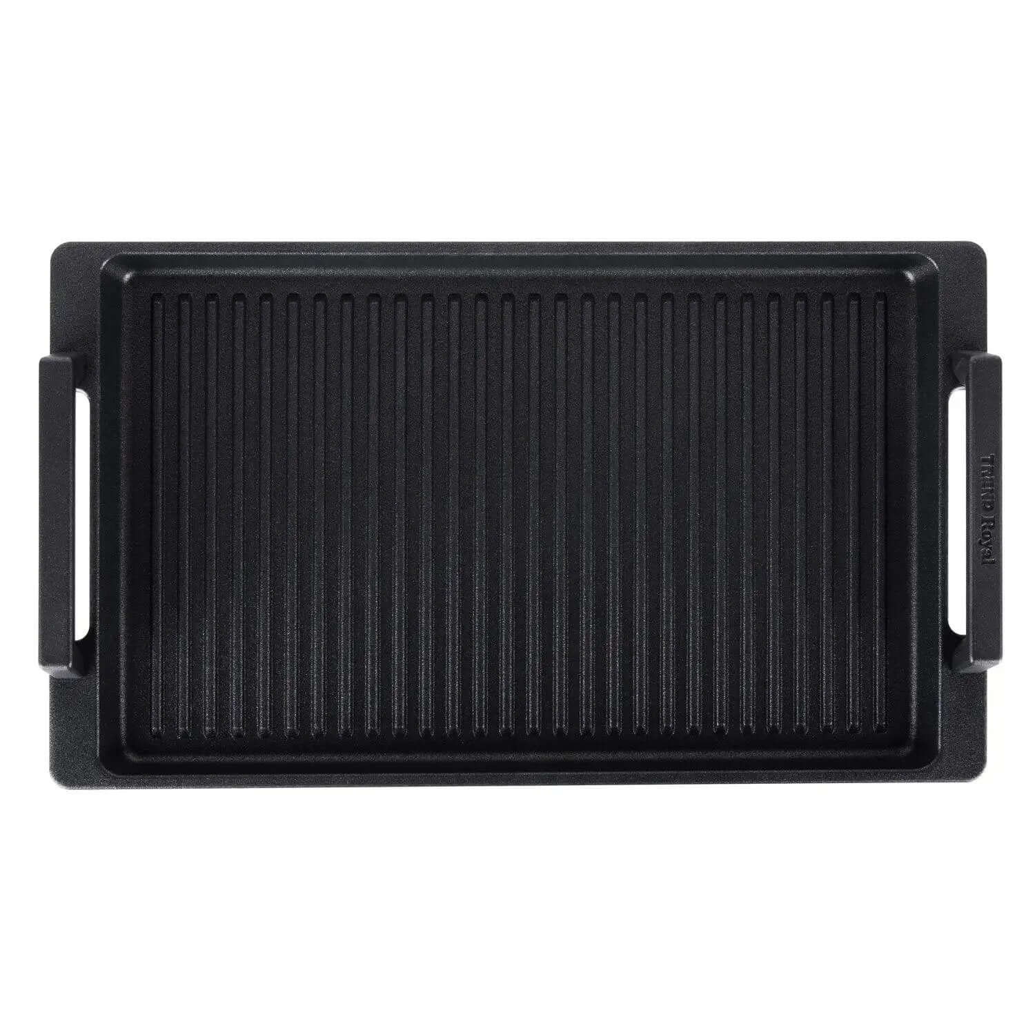 TREND Royal Guss-Grillplatte gerippt - 41 x 24 cm - alle Herdarten - TREND Products
