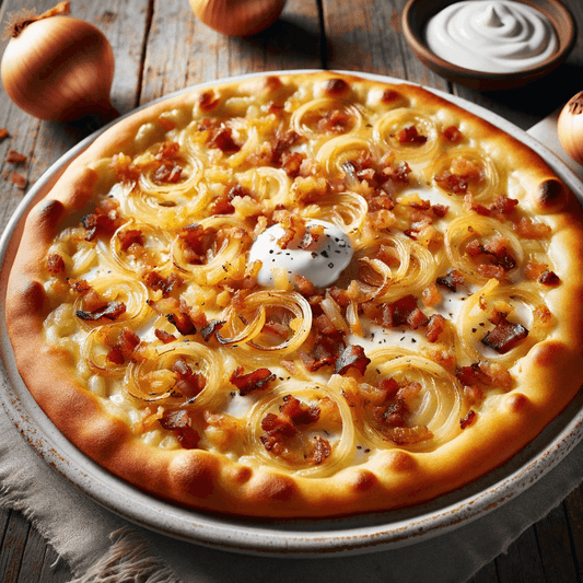 Flammkuchen-Zauber mit dem PIDI Flott Heissluftdeckel: Ein Rezept, das deine Sinne verzaubert
