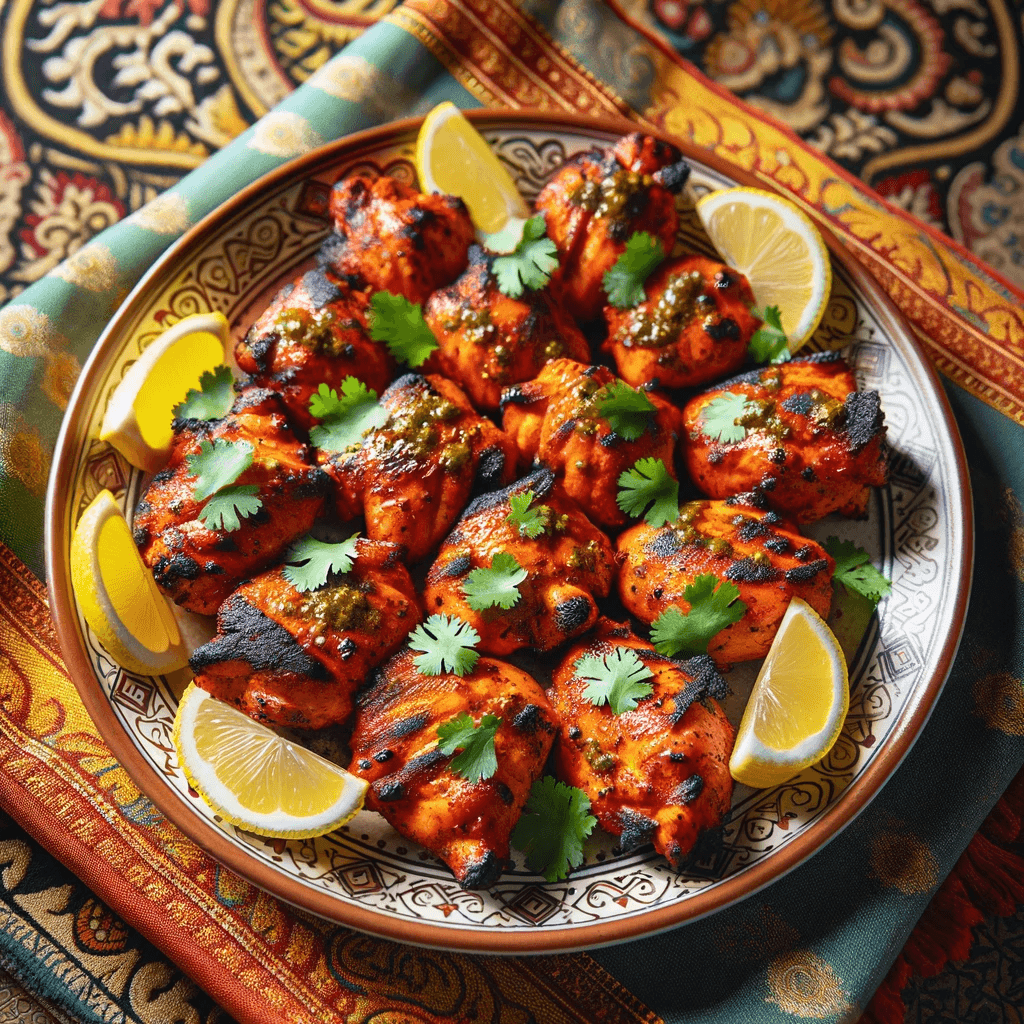 Murgh Tikka Tandoori - Perfektion erreichen mit dem PIDI Flott Heissluftdeckel: Ein kulinarisches Erlebnis!