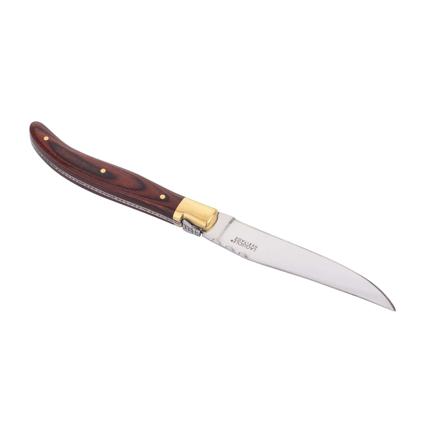 Elegantes Laguiole Steakmesser Set mit Pakkaholz-Griffen – 6-teilig, ideal für stilbewusste Genießer, exklusiv bei TREND Products.