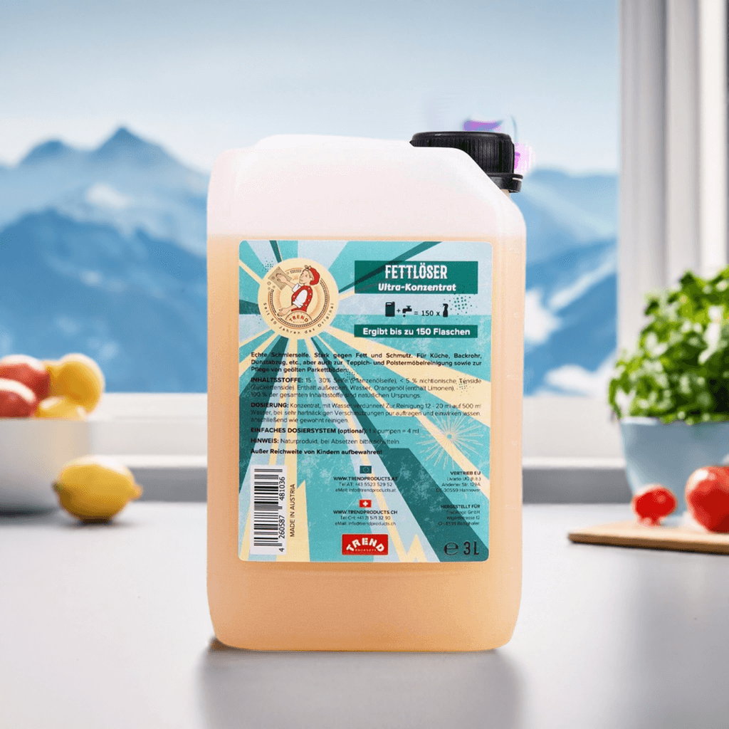 TREND Active Fettlöser: 30 Jahre österreichische Bio-Tradition ohne Chemie, 3 Liter