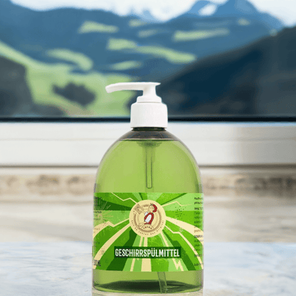 TREND Active veganes Geschirrspülmittel 500ml mit Jojobaöl – rein pflanzlich, sanft wie Pflegecreme und nachhaltig hergestellt in Österreich – erhältlich bei Trend Products