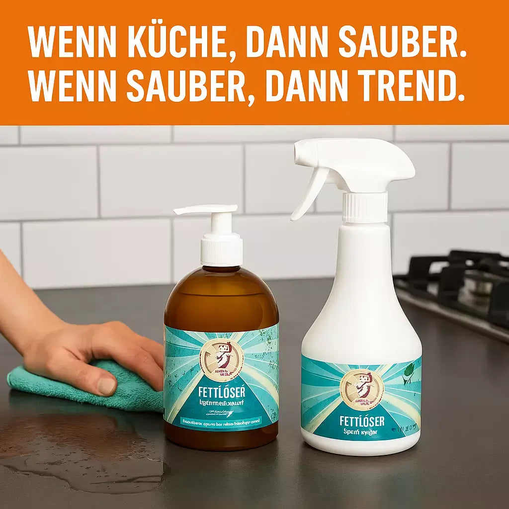 Der ultimative Küchenreiniger: TREND Active Fettlöser - Natürliche und nachhaltige Sauberkeit im 500ml-Format!