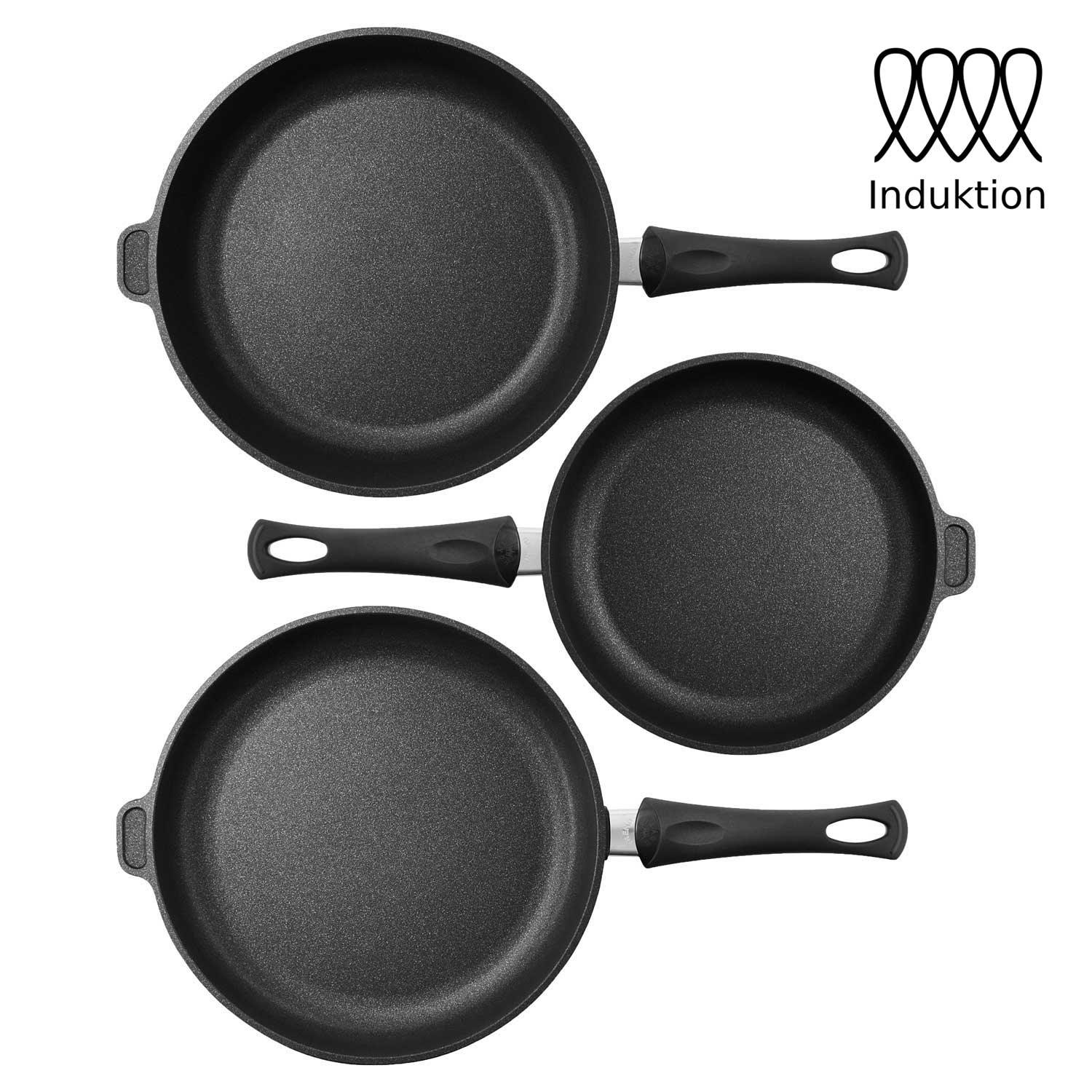 TREND Royal Pfannen Set groß 6-tlg - Alle Herdarten incl. Induktion - TREND Products AT
