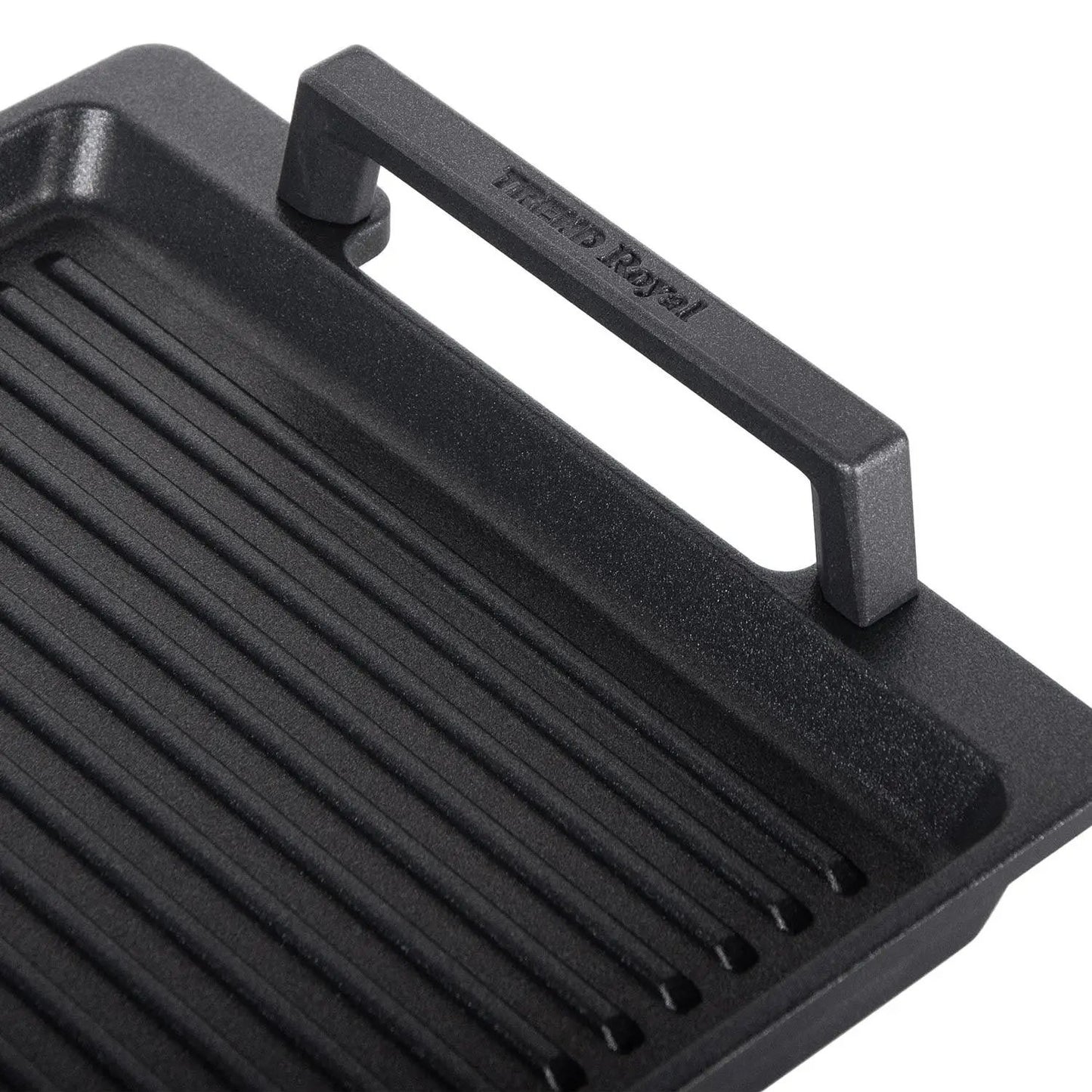 TREND Royal Guss-Grillplatte gerippt - 41 x 24 cm - alle Herdarten - TREND Products AT