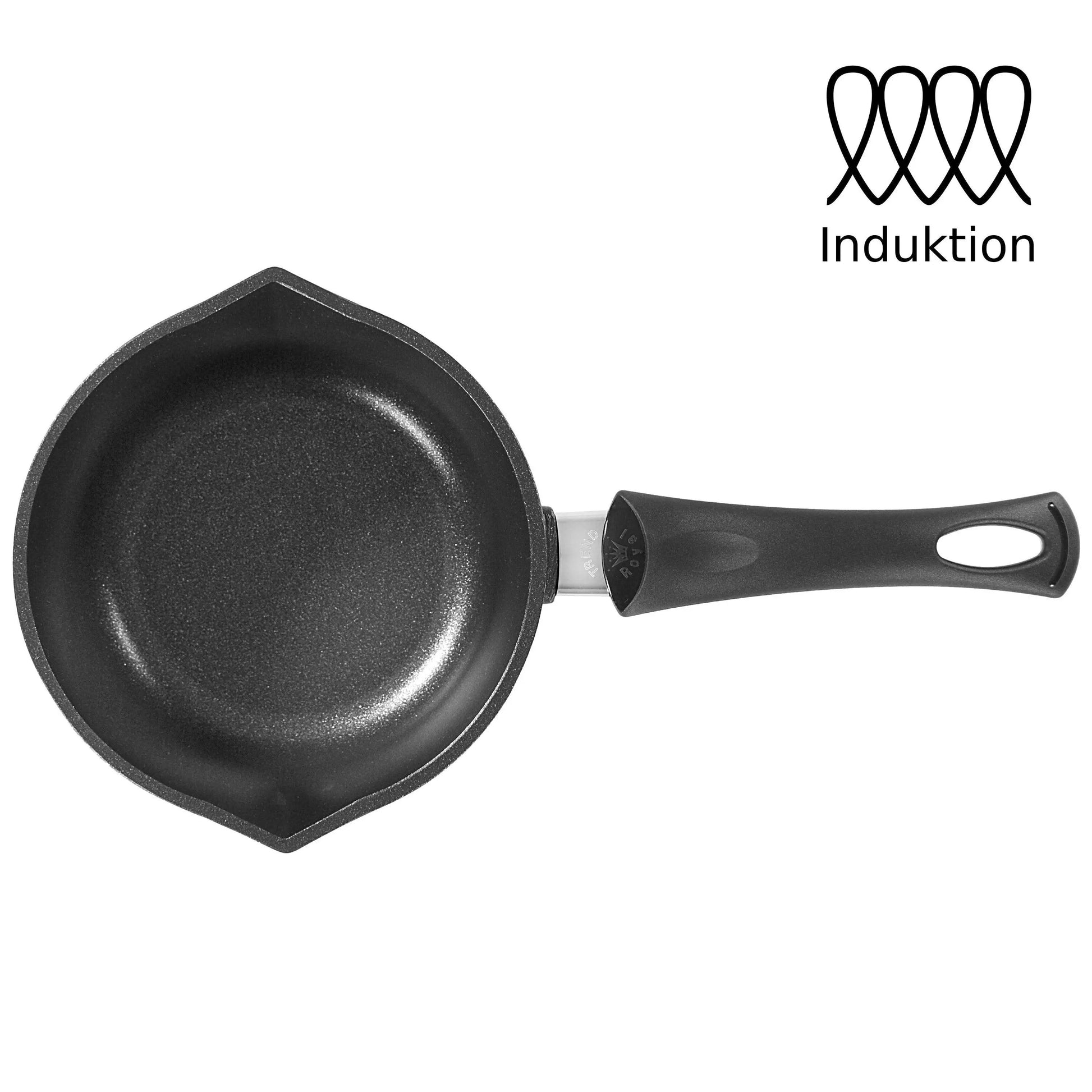 TREND Royal Stielkasserolle mit Ausguss TR150i Induktion Ø 18 cm, 10 cm hoch, 1,5 L - TREND Products AT