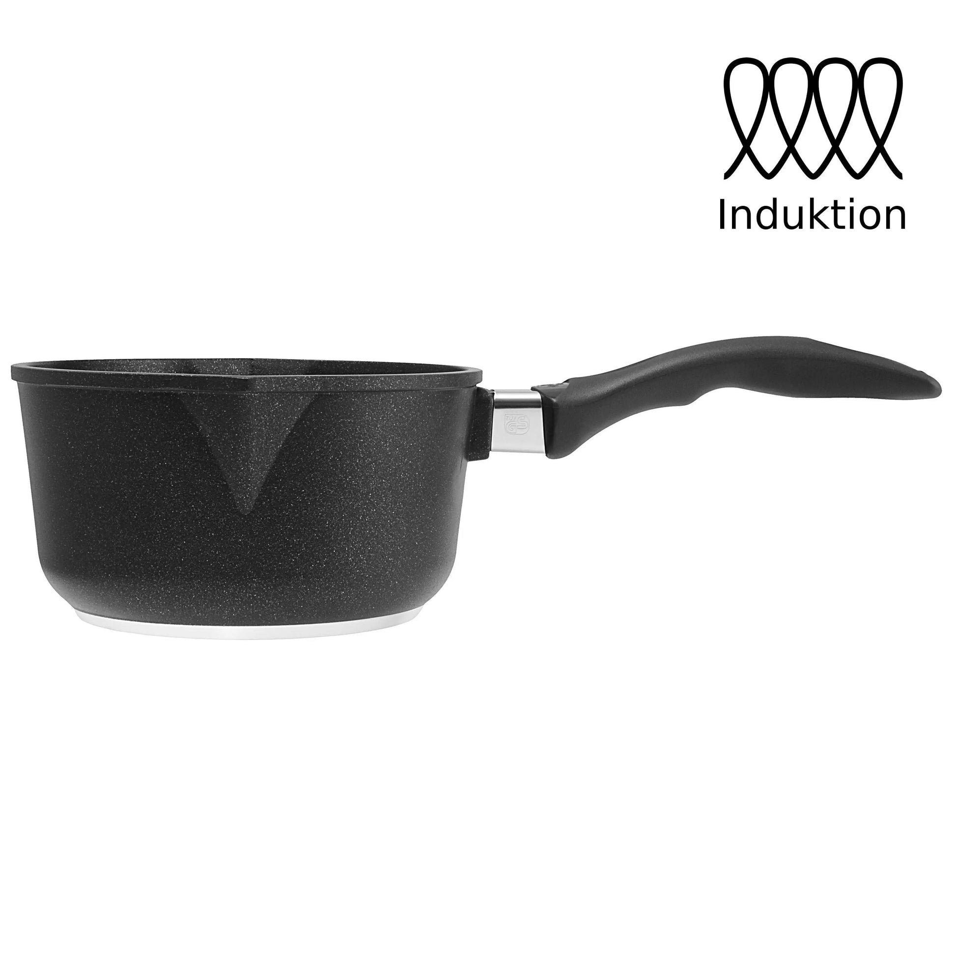 TREND Royal Stielkasserolle mit Ausguss TR150i Induktion Ø 18 cm, 10 cm hoch, 1,5 L - TREND Products AT
